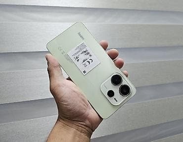Техника и электроника: Redmi, Redmi Note 14, Б/у, 256 ГБ, цвет - Зеленый, 1 SIM, 2 SIM — 6