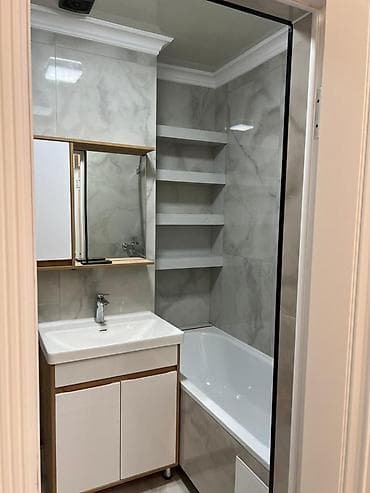 сдаю квартиру на долгий срок: Современная отделка квартиры под ключ - Интерьер: светлые стены с — 5