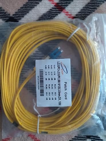 оборудование для воды: Патч-корд оптический ATOP - Тип волокна: одномод (SM 9/125) - Диаметр — 5