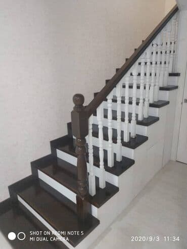 купить компьютерный стол в бишкеке: Делаем на заказ лестницы деревянные, двери деревянные, тапчан — 4