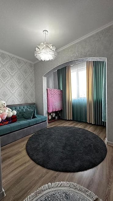 Кыймылсыз мүлк: 2 бөлмө, 69 м², Солнечный кичи району 106-серия жакшыртылган, 1 кабат — 6