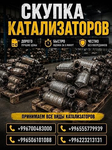 second tech: Катализатор сатып алабыз, эн кымбат баада катализатор, Куплю Скупка — 1
