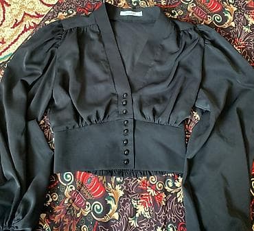 том и джери: Топ, Трикотаж, Укороченная модель, Б/у, XS — 3