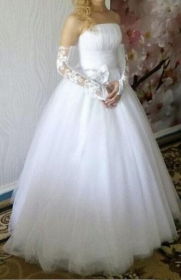 Свадебные платья: Свадебное платье в классическом «принцесса/ball gown» силуэте. - — 2