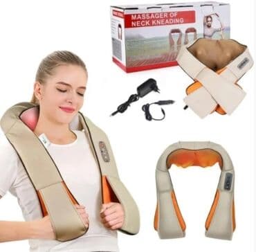 Массажер Накидка, Все тело, Для шеи, Для спины, Новый