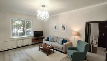 карвен 4 сезона коттедж: 2 комнаты, 54 м², 105 серия, 1 этаж, Евроремонт — 3