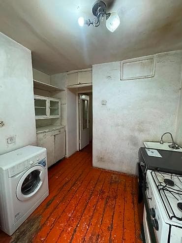 ош базар кв: 2 комнаты, 50 м², Ошский рынок / базар Индивидуалка, 2 этаж, Требуется ремонт — 3