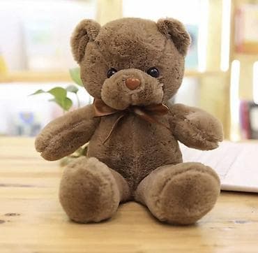 spyra two: Мягкая игрушка «Lena Bear» — плюшевый мишка в бордовом комбинезоне с — 7