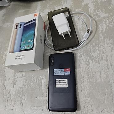 xiaomi 8a: Xiaomi, Mi A2 Lite, Б/у, 64 ГБ, цвет - Черный, 2 SIM — 2