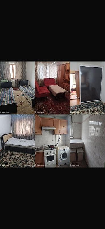рабочий городок: 3 комнаты, Зайнабетдинов мкр., Без животных — 1