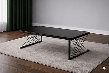 коврик игровой: Журнальный стол, Новый, Прямоугольный, С колесиками, цвет - Черный — 4