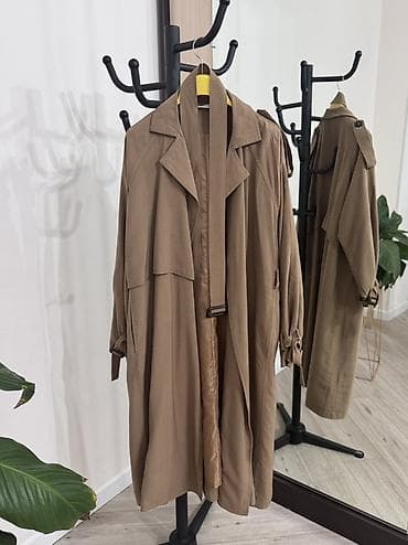 Плащи: Плащ, Тренчкот, Однобортная модель — 1