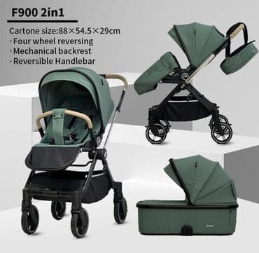 прогулочная коляска бишкек: Коляска, цвет - Черный, Новый — 1