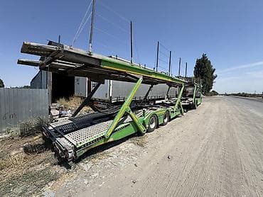 танк 400: Тягач, Volvo, 2007 г., Сar carrier trailer — 3