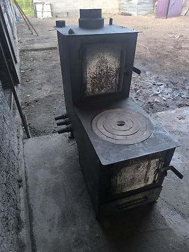 газовый барбекю: Твердотопливный котёл для отопления с варочной поверхностью — 2