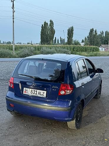 Унаа сатуу: Hyundai Getz: 2003 г., 1.3 л, Кол менен иштөөчү, Бензин, Хетчбек — 6