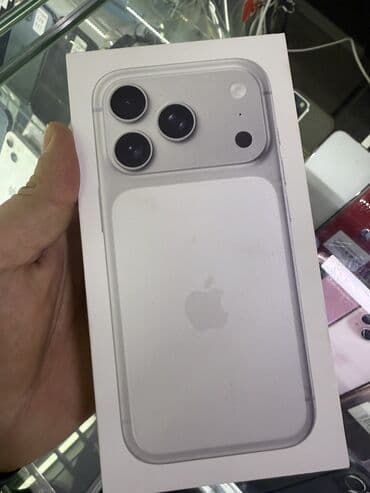 сколько стоит iphone: IPhone 17 Pro, Новый, 256 ГБ, White Titanium, В рассрочку — 1