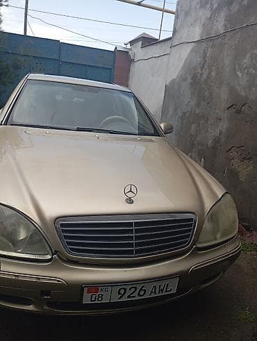 gac ion: Mercedes-Benz S-Class: 2001 г., 4.3 л, Автомат, Бензин, Седан — 1