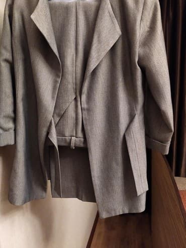 штапель узбекский фасоны платьев для дома: Офисный костюм на 44-46р. Инд.заказ. Сидит очень красиво, мягкая — 3