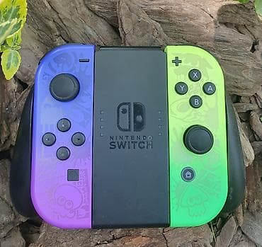 nintendo switch oled 4pda: Nintendo Switch OLED – тематический набор Splatoon 3. В комплекте: - — 3