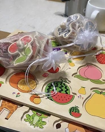 реалии: Деревянный игровой набор “Кухня – миксер с аксессуарами”. Что внутри — 10