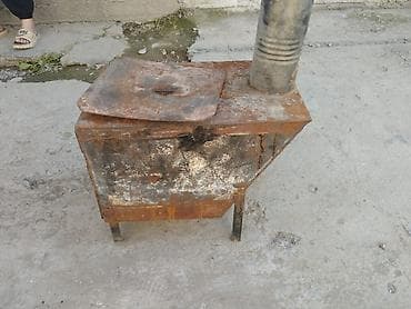 роза кочоттор: Металлическая печь-буржуйка на твердом топливе - Материал: сталь — 4