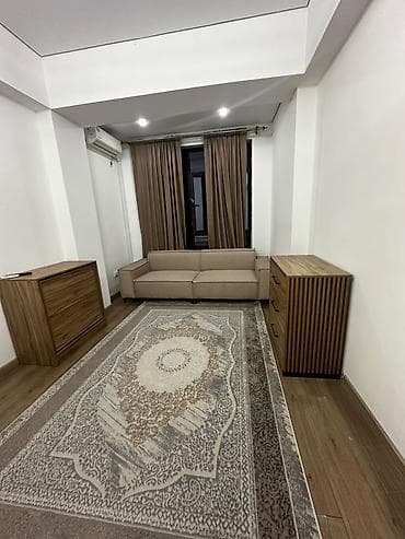 суточные квартиры 2х: 1 комната, Люкс, элитка, Асанбай мкр, Душевая кабина, Постельное белье, Кондиционер — 2