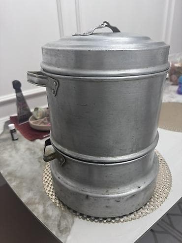 барахолка бишкек отдам даром: Алюминиевая мантоварка (пароварка) 
Отдам даром Бишкек — 1