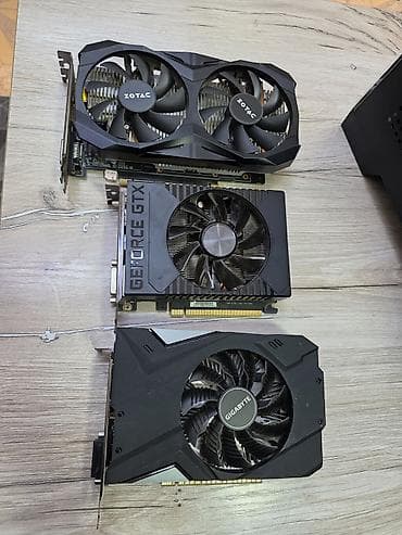Видеокарта для ПК, Б/у, Intel, GeForce GTX, 4 ГБ