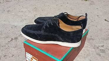 кроксы обувь: Мужские замшевые дерби Loro Piana - Модель: Derby/лоферы с шнуровкой — 3