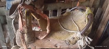 Рыбы: Деревянная упряжная седёлка (кобыльник/седёлка под хомут) для лошади — 1