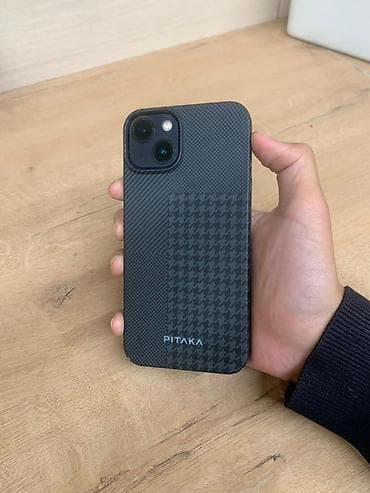 IPhone 13, 128 ГБ, Midnight, Чехол, 89 %