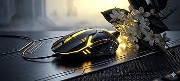 Игровая проводная мышь с настраиваемой подсветкой - Агрессивный