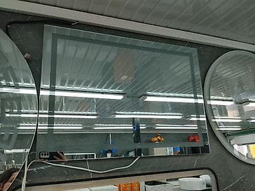 projector screen: Прямоугольное настенное зеркало с подсветкой. - Размер ориентировочно — 1