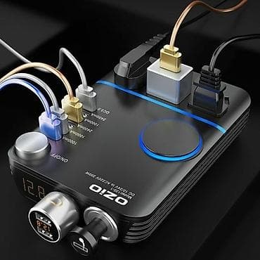 jump starter: Инвертор автомобильный (преобразователь) с 12В на 220В OZIO 200W — 1