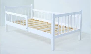 кровать одноярусные: Детская/подростковая кровать с бортиками, матрас в подарок! - Размер — 3