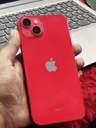 бу 11 айфон: IPhone 14 Plus, Колдонулган, 512 ГБ, Кызыл, 100 % — 2