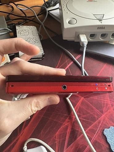 нинтендо: Old Nintendo 3DS (red metallic), идеальное состояние, родной кузов — 6