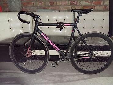 фикс tsunami: Шоссейный велосипед, Tsunami, Рама M (156 - 178 см), Б/у — 1