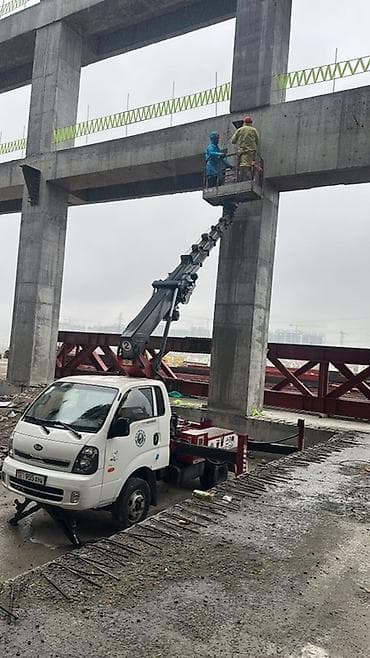аренда авио: Услуги Автовышки - Компактная автовышка на базе малотоннажного — 3