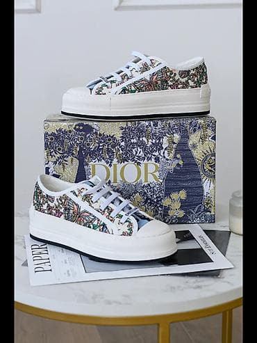 acne studio: Кроссовки Christian Dior низкие - Формат: низкие кеды на шнуровке - — 1