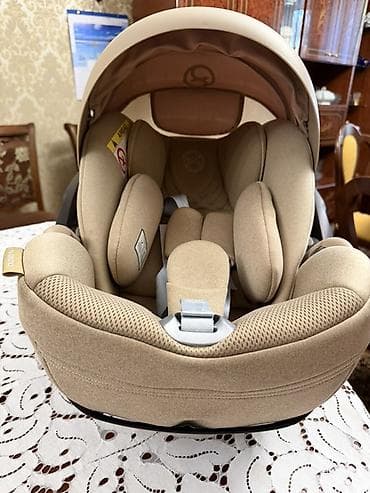 аренда автокресло: Автокресло, цвет - Бежевый, Б/у — 3