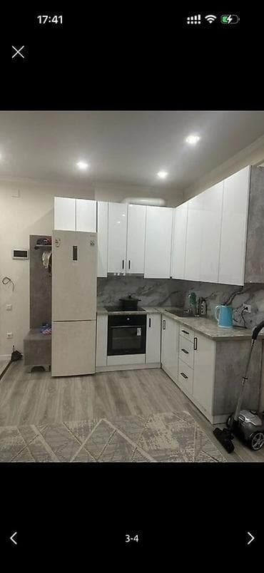 batir service: 1 комната, 40 м², Элитка, 3 этаж, Косметический ремонт — 2