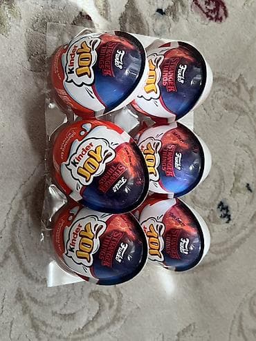 джой киндер: Kinder joy Stranger Things. 6 шт в наличии 1 штука - 300 сом Если — 1