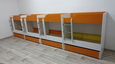 Балдар дүйнөсү: Детские кровати для детского сада и дома. Кровати: # односпальные — 8