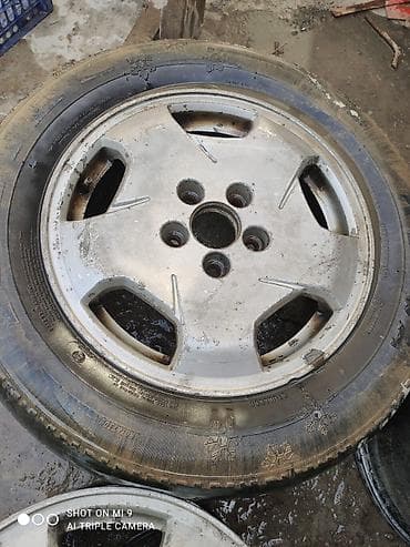 15 disk type 1: Литые Диски R 16 Honda, Комплект, отверстий - 5, Б/у — 2