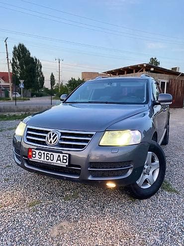 Volkswagen Touareg: 2004 г., 3.2 л, Автомат, Бензин, Внедорожник at lalafo.kg Volkswagen Touareg: 2004 г., 3.2 л, Автомат, Бензин, Внедорожник