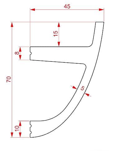 корнизы: Потолочный карниз под светодиодную подсветку - Тип: декоративный — 2