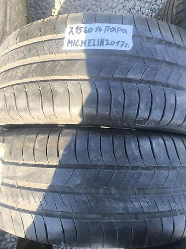 vossen 16: Шины 215 / 60 / R 16, Лето, Б/у, Пара, Легковые, Michelin — 1