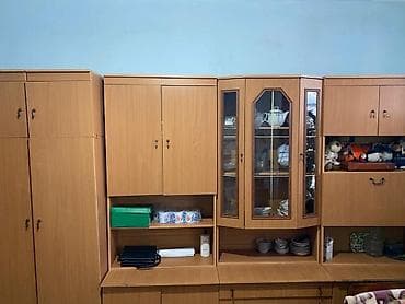 модульный туалет: Стенка-шкаф, Тип стенки-шкафа: Модульная, Для зала, Особенности: Для хранения посуды — 2